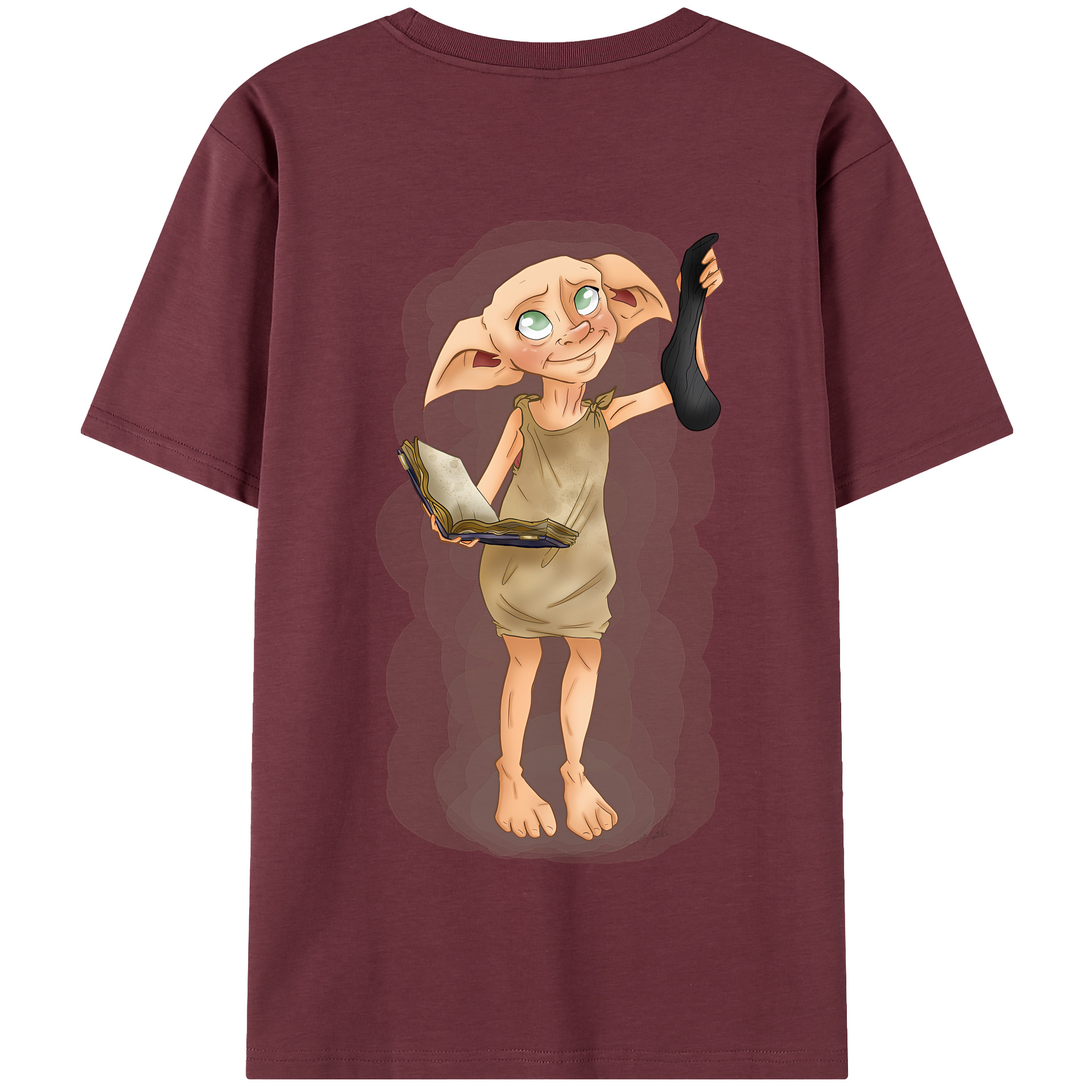 （画像用） Harry Potter ハリー・ポッターシリーズ 綿100％半袖Tシャツ（背面プリント）